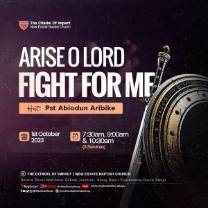 Arise O lord