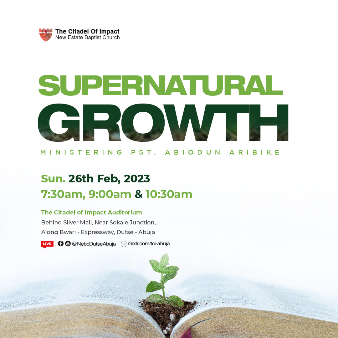 Read more about the article Supernatural Growth