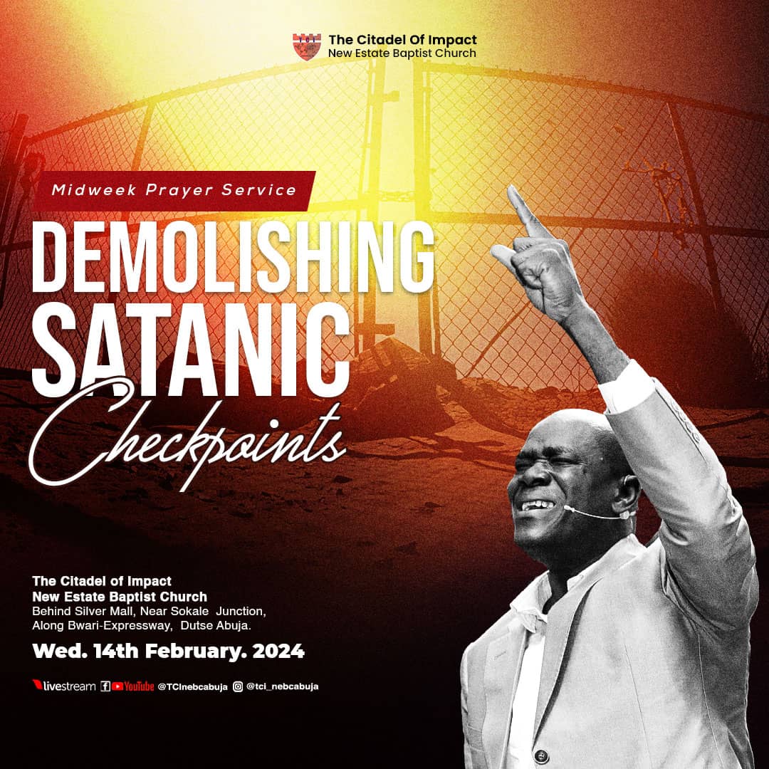 Read more about the article DEMOLISHING SATANIC CHECKPOINTS