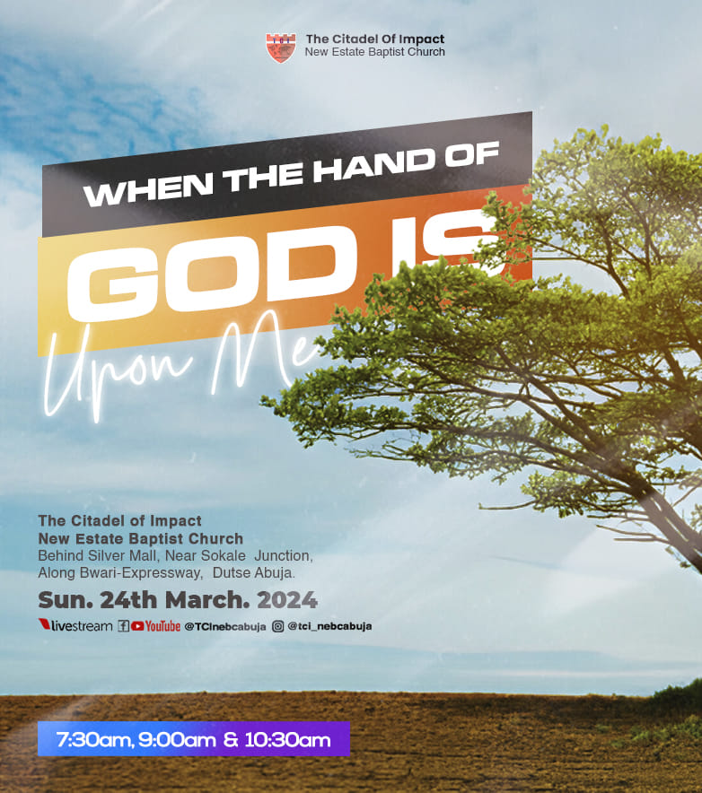 Read more about the article When The Hand of God is Upon Me