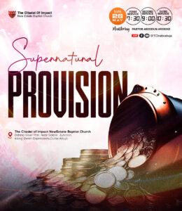 Supernatural Provision