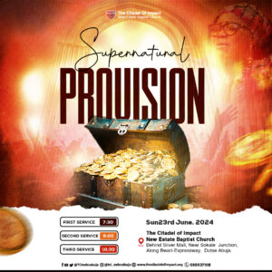 Supernatural Provision