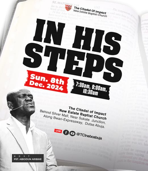 Read more about the article IN HIS STEPS