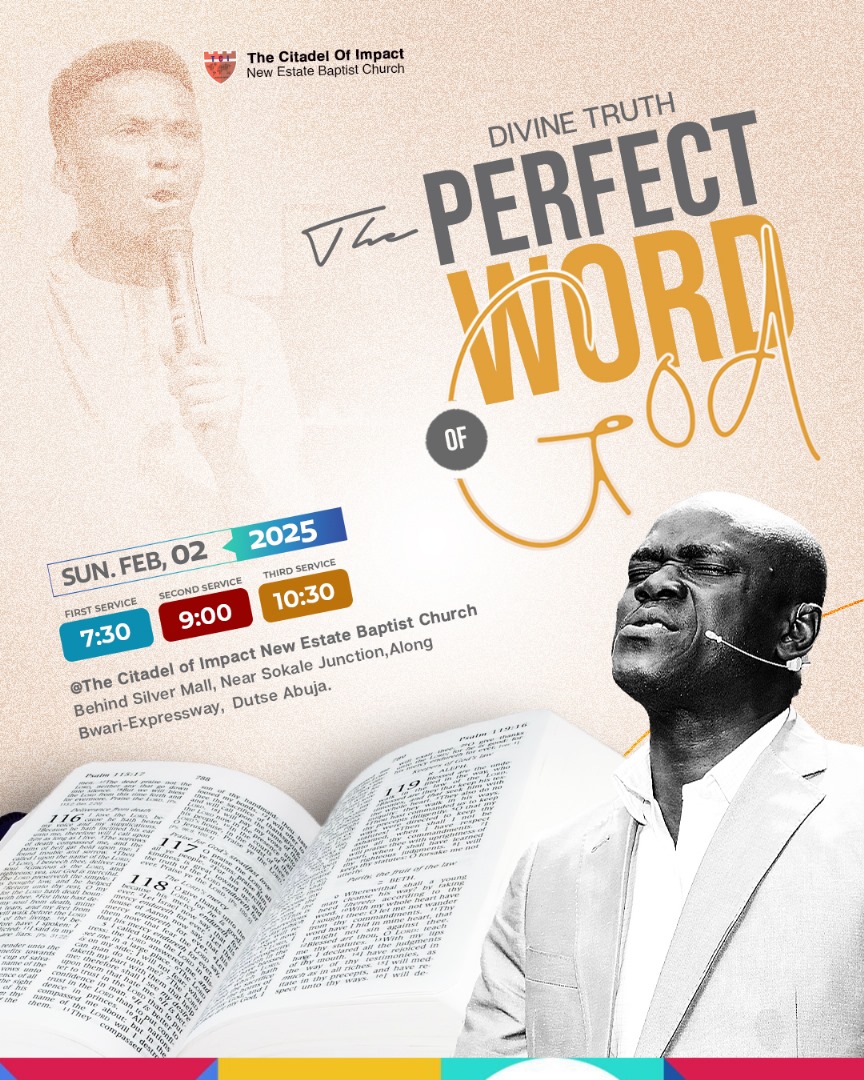 Read more about the article THE PERFECT WORD OF GOD