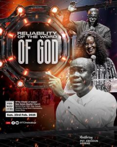 RELIABILITY OF THE WORD OF GOD