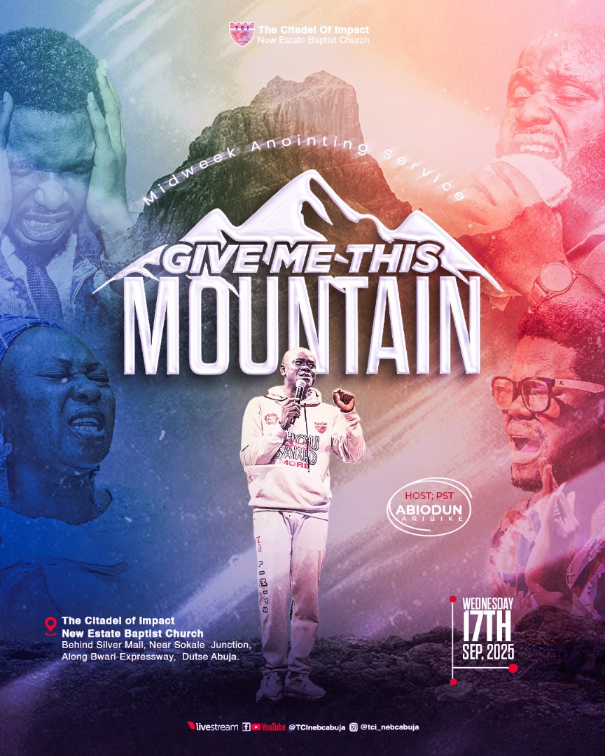 Read more about the article Give me this Mountain Anointing Service
