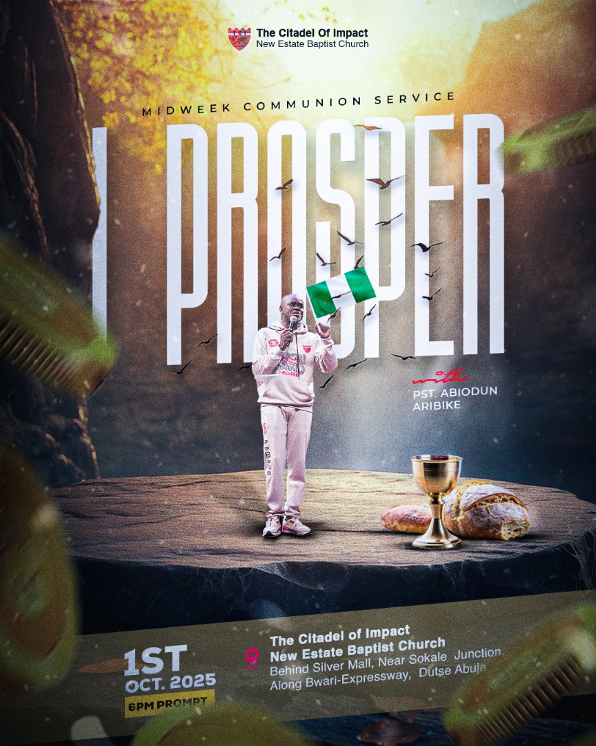 Read more about the article I prosper (Communion Service)