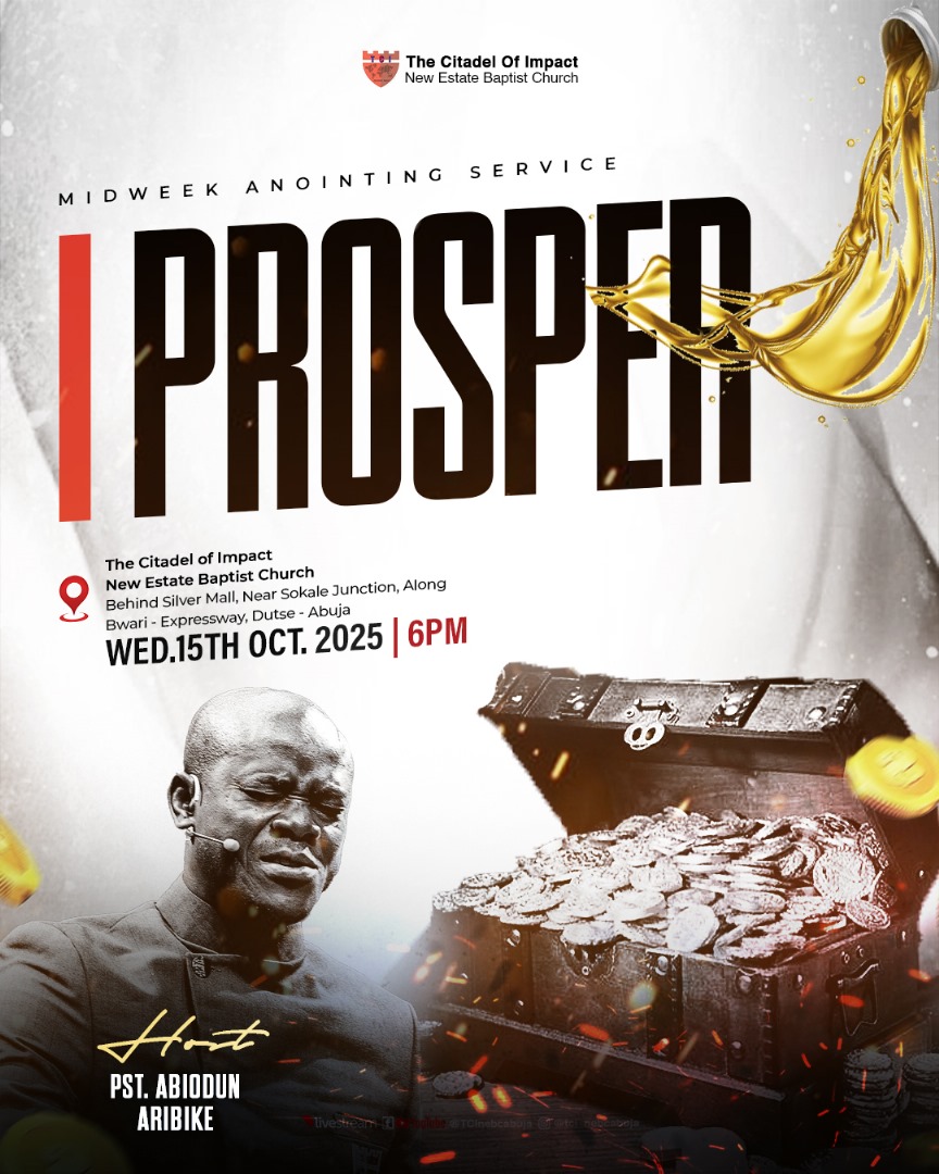 Read more about the article I Prosper (Anointing Service)