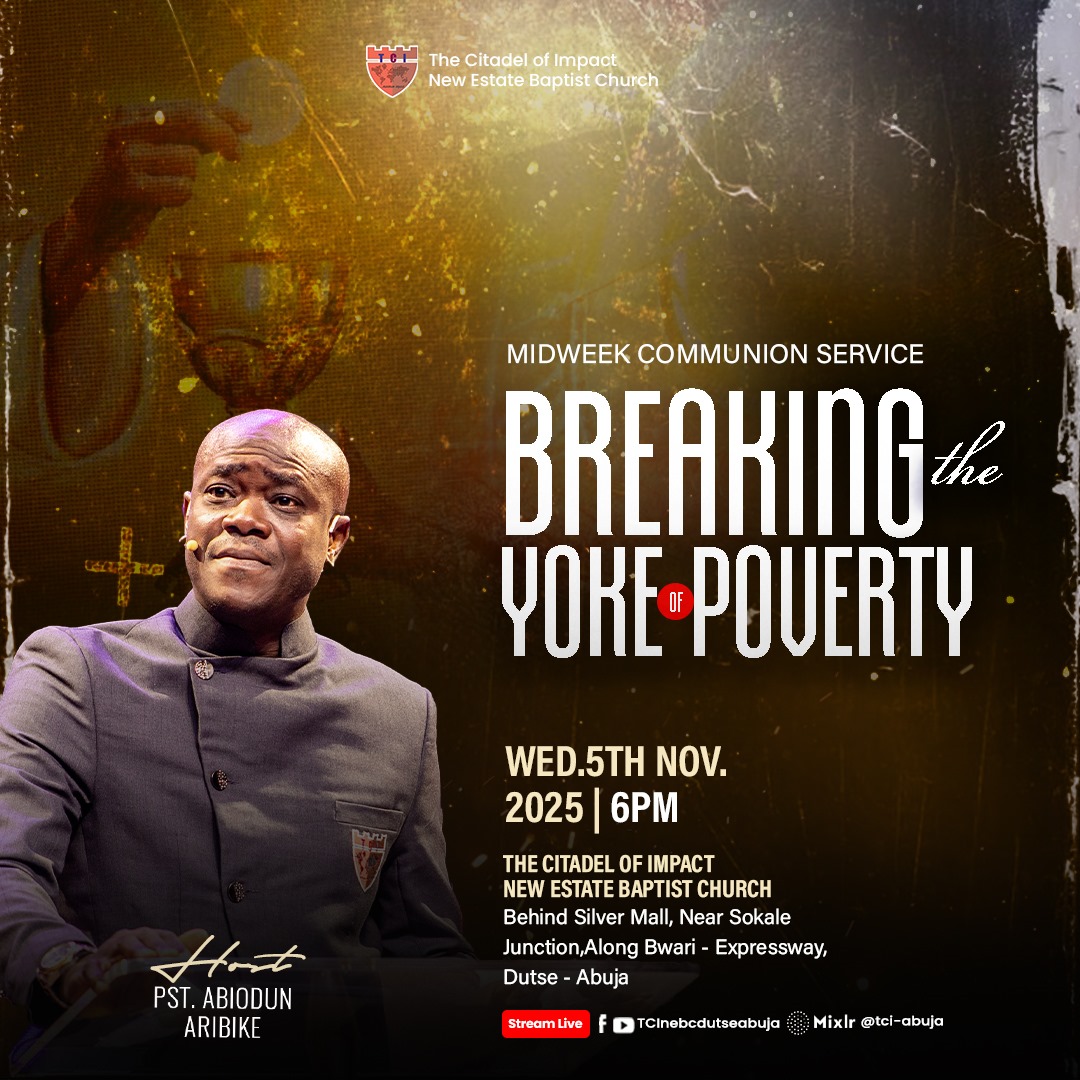 Read more about the article Breaking the Yoke of Poverty (Communion)