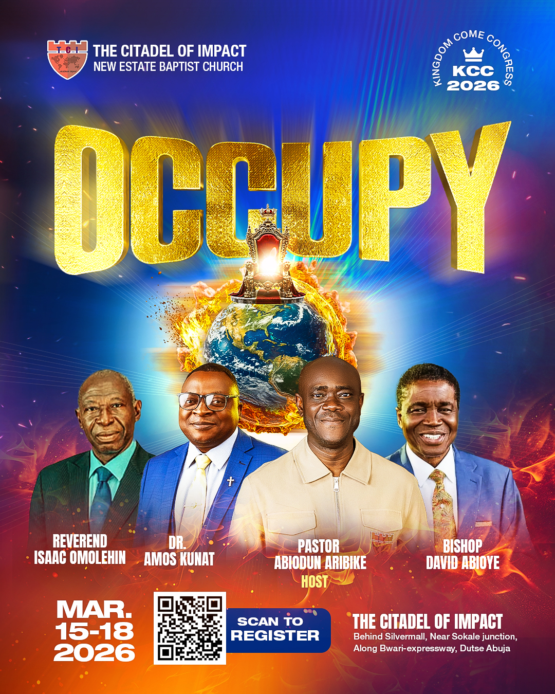 Read more about the article KCC 2026 – Occupy Session 4 – Till I Come (Pastor Abiodun Aribike)