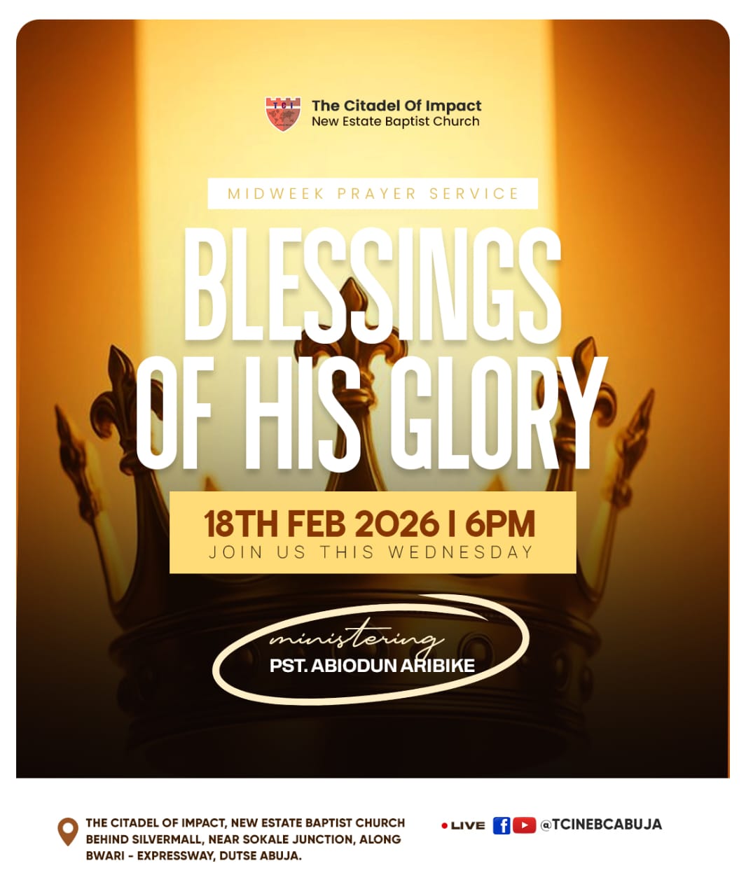 Read more about the article Blessings of His Glory (Prayers)