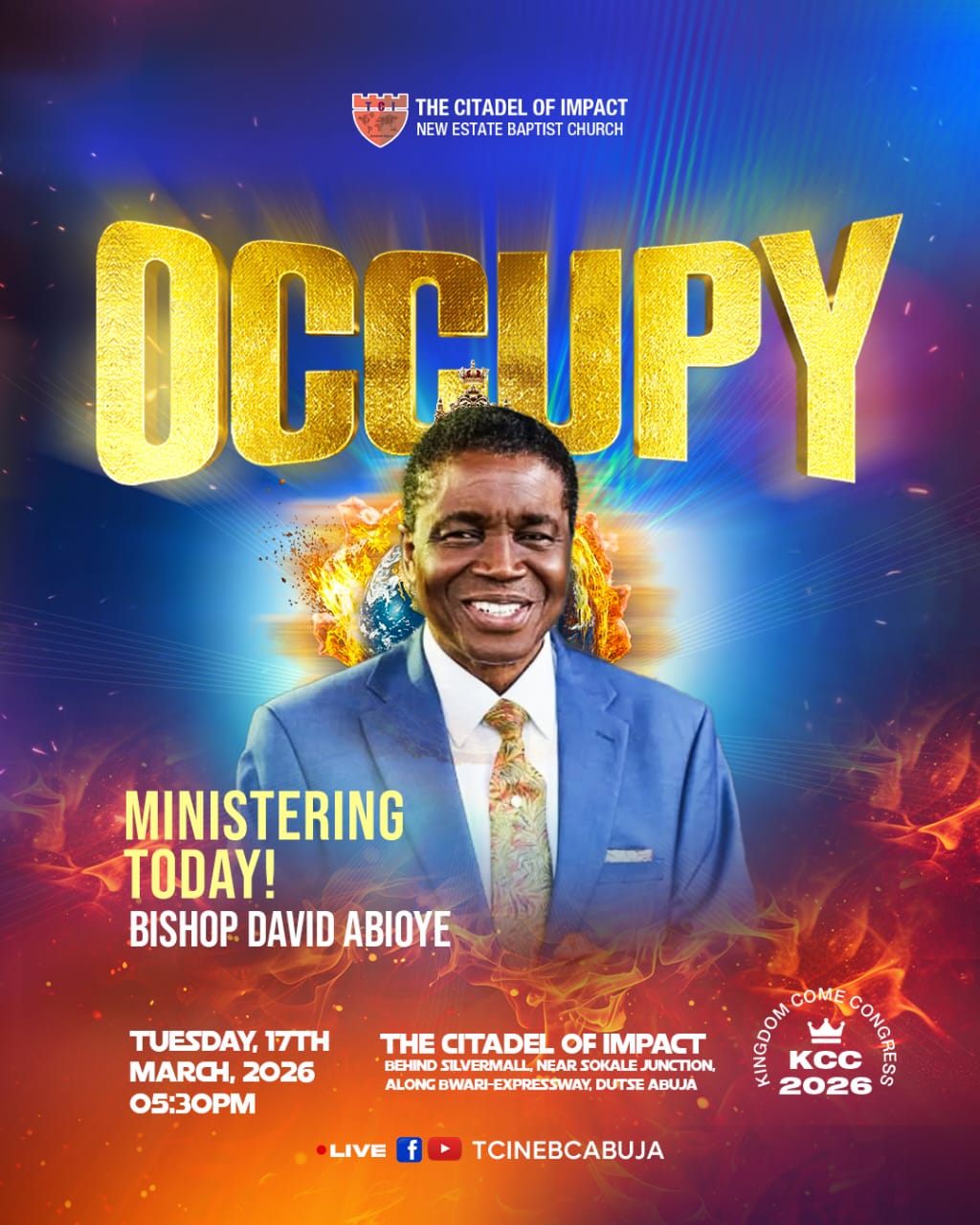 Read more about the article KCC 2026 – Occupy Session 5 – (Bishop David Abioye)