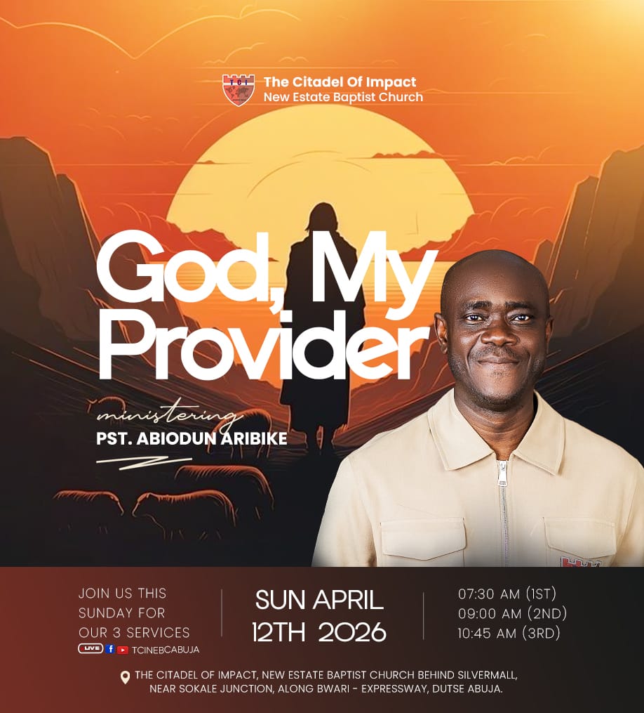 Read more about the article God my Provider