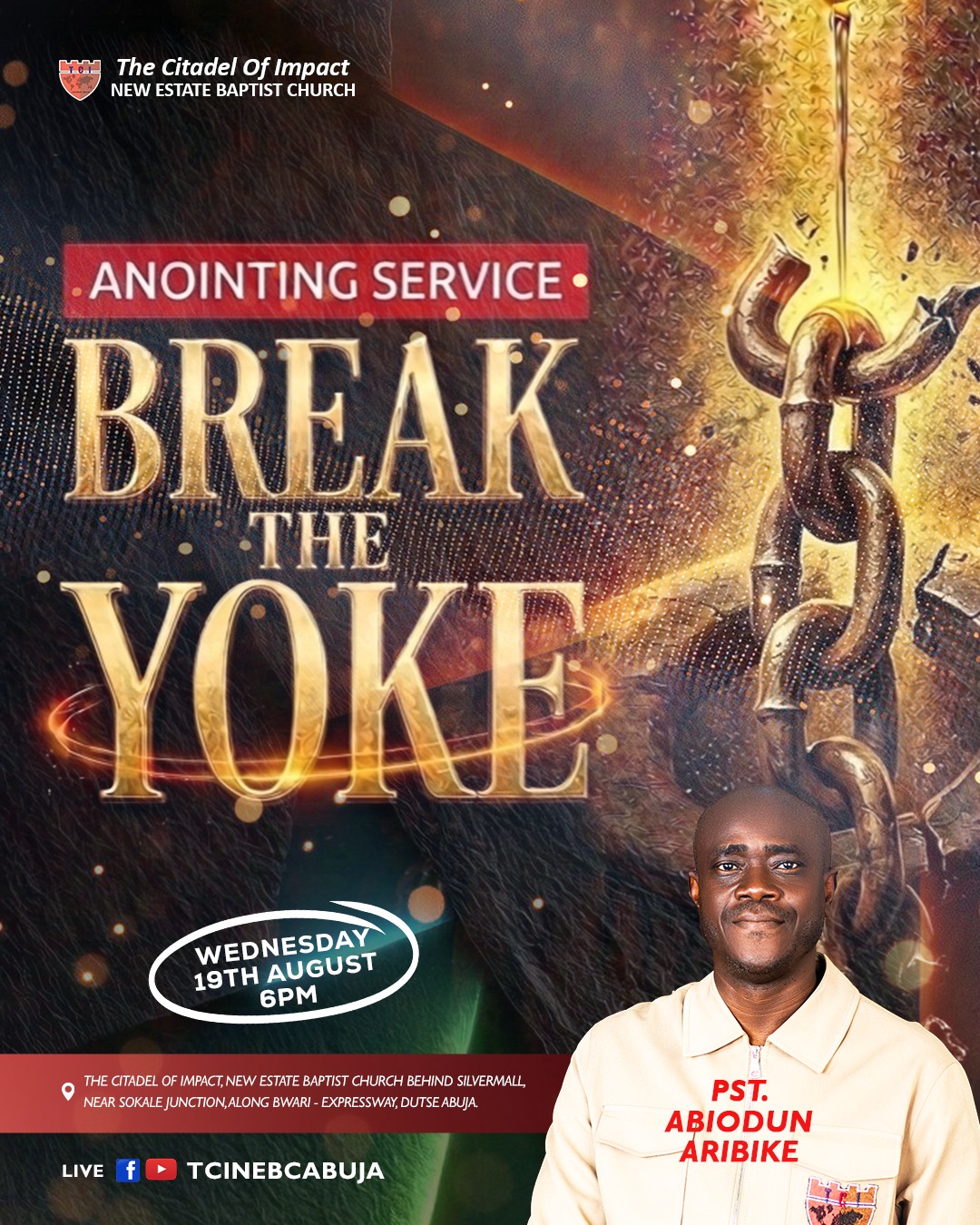 Read more about the article Breaking the Yoke (Anointing Service)
