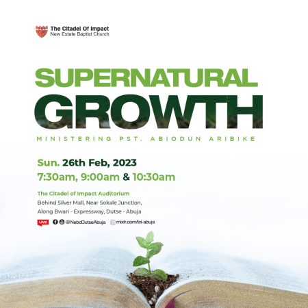 Supernatural Growth