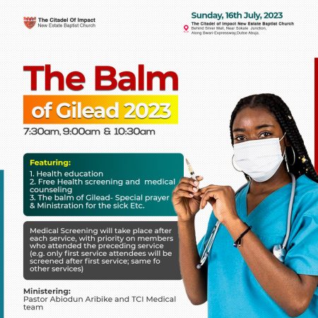 The Balm of Gilead